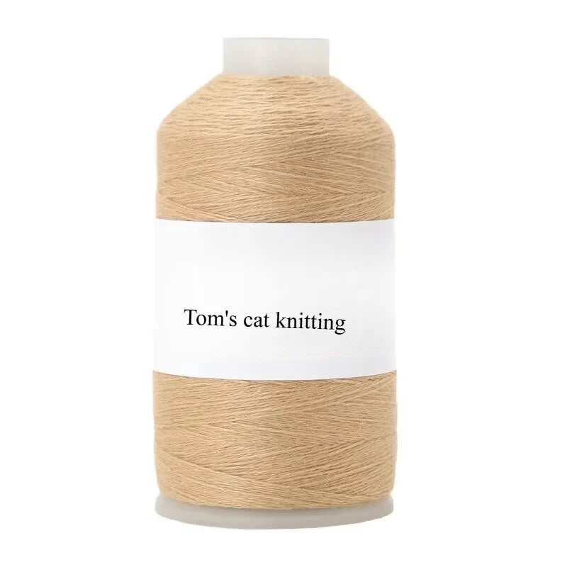 High-content cashmere 2 two axles medium and fine cashmere thread hand-knitted sweater crocheted doll