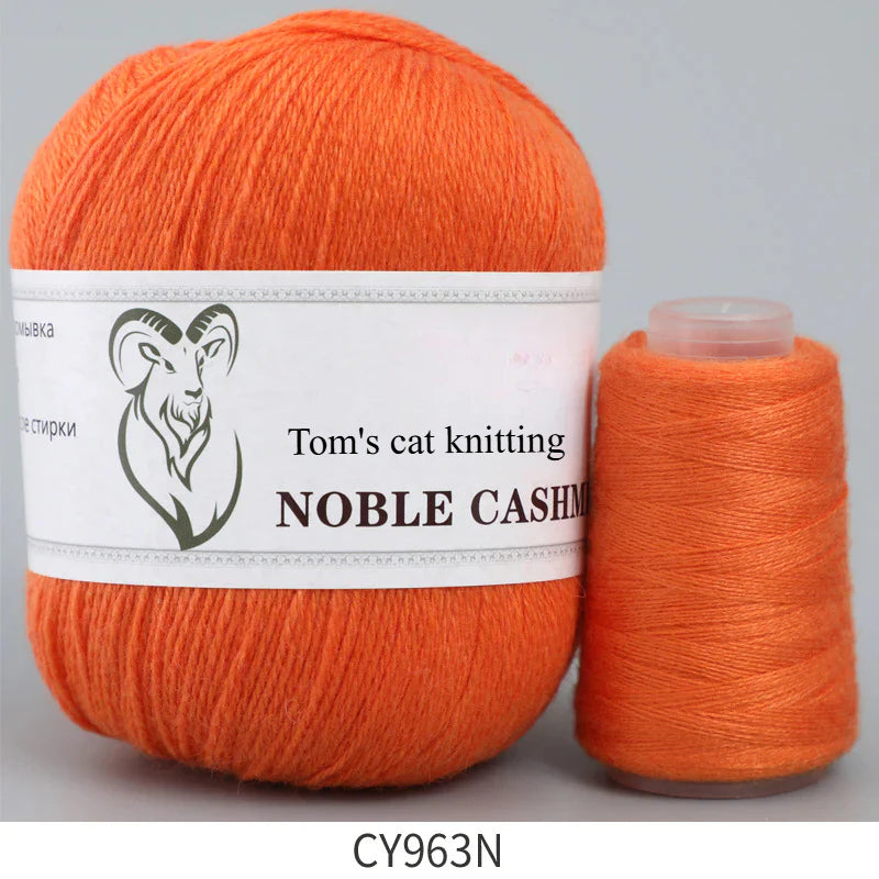 High-grade cashmere thread, medium and rough hand-knitted 16 three-strand wool, autumn and winter wool blended