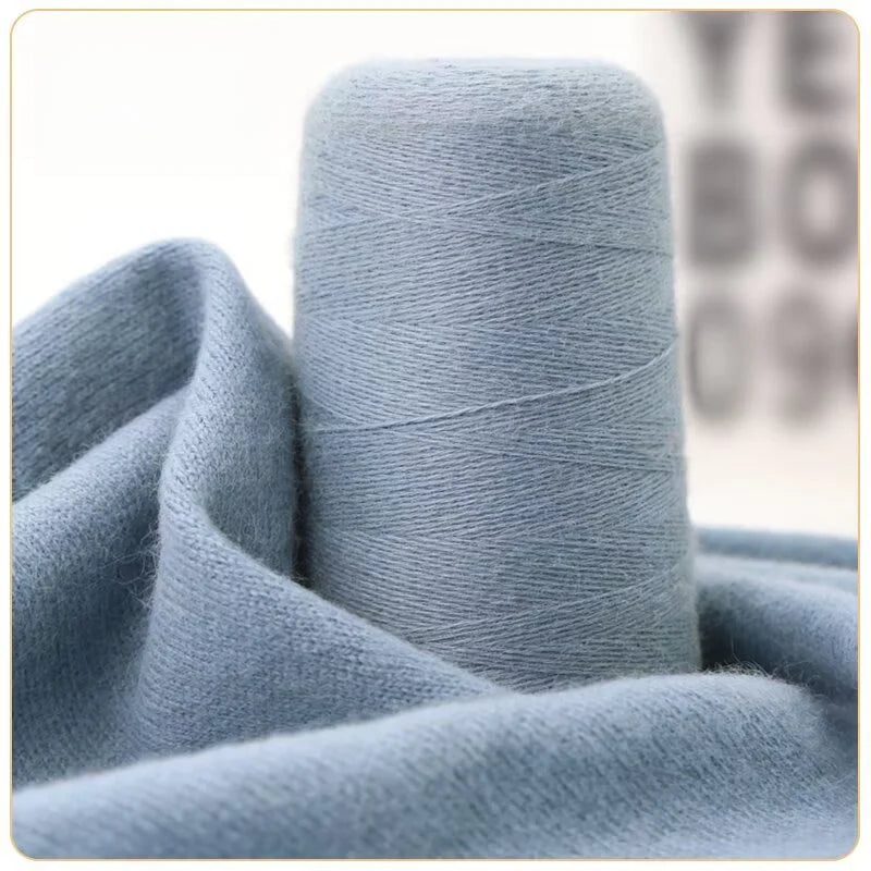Two strands of cashmere thread, genuine cashmere thread 100 woven hand-woven scarf yarn, pure DIY wool