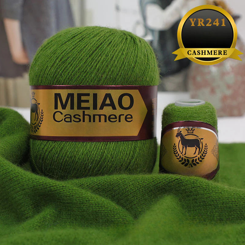 genuine high-end American and Australian platinum pure cashmere 6 + 6 boutique medium and rough hand-woven elastic sweater