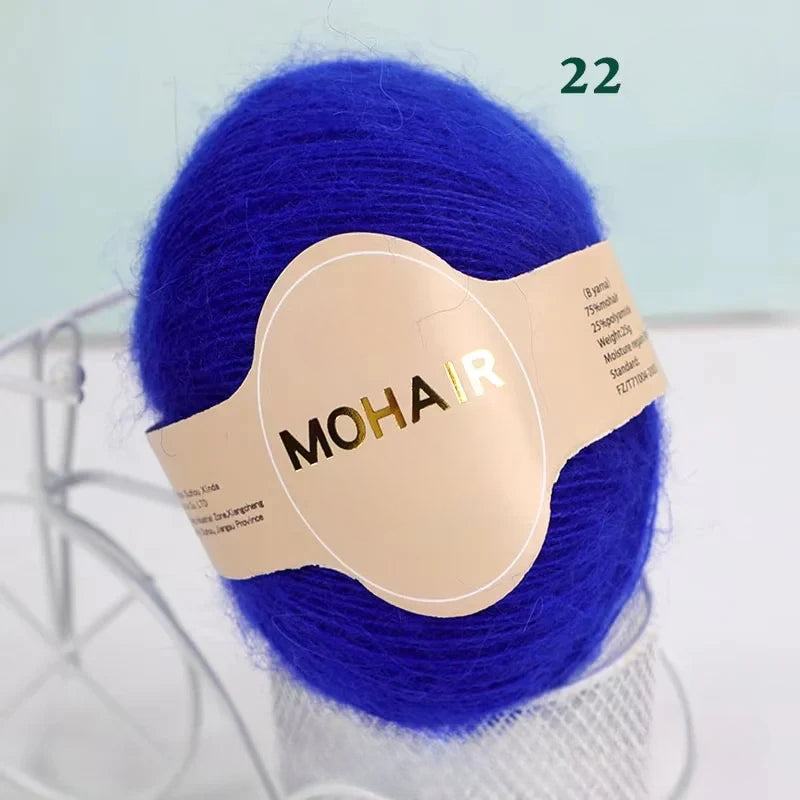 South Africa Super Young Angola Thin Thread 25g High Content Wool Thread Handmade DIY Baby Doll Thread