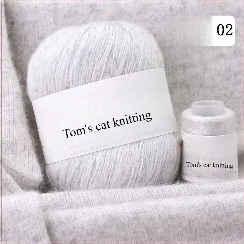 Cashmere thread hand-woven medium and thick wool ball DIY scarf hand-woven baby wool ball thread