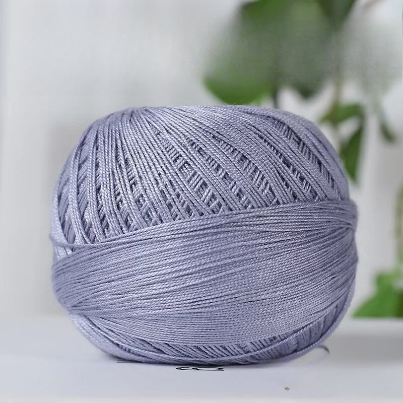 No. 7 lace cotton thread strong twist DIY hand crochet cotton thread knitted adult children's universal sweater
