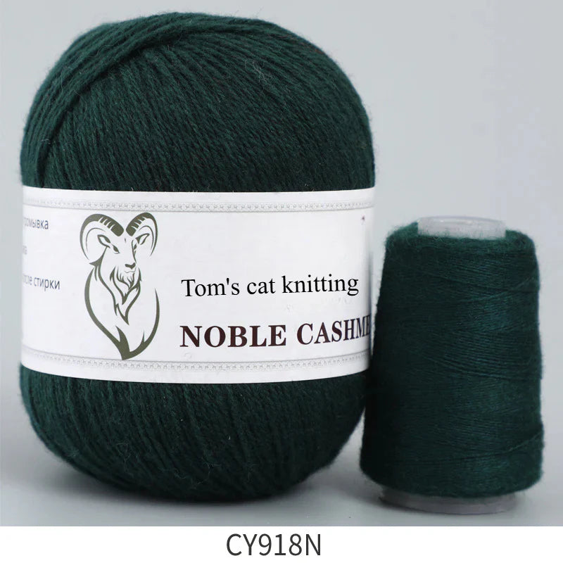 High-grade cashmere thread, medium and rough hand-knitted 16 three-strand wool, autumn and winter wool blended