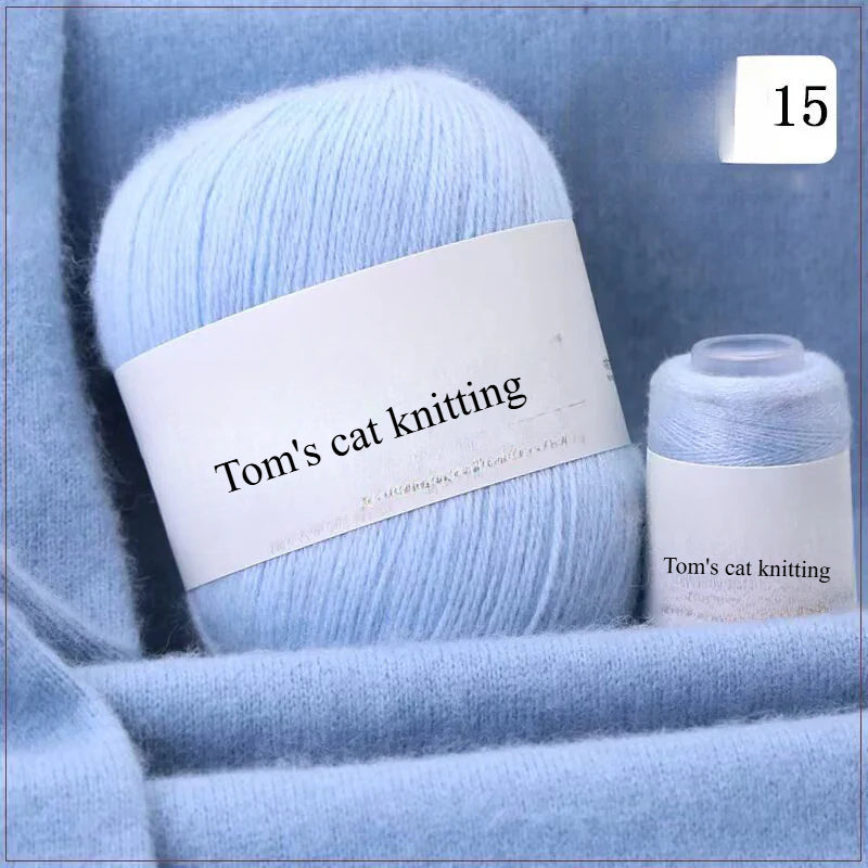 Cashmere thread hand-woven medium and thick wool ball DIY scarf hand-woven baby wool ball thread