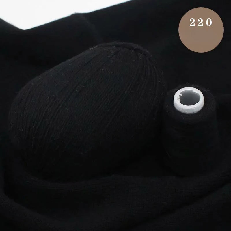 Fleece emperor 6 + 6 cashmere yarn woven hand knitted cashmere thread scarf thread hat significant other thread