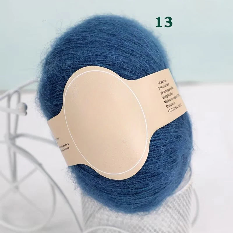 South African baby horse hair wool ball fine hand-woven DIY scarf shawl scarf sweater thread