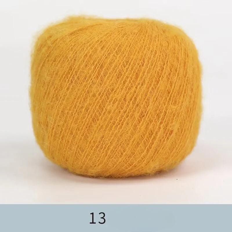 Whole wool lace wool thread fine wool cashmere hand-woven thread mohair soft fine wool thread