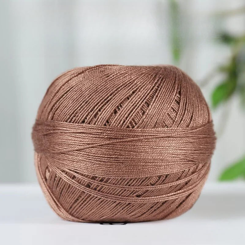 No. 7 lace cotton thread strong twist DIY hand crochet cotton thread knitted adult children's universal sweater
