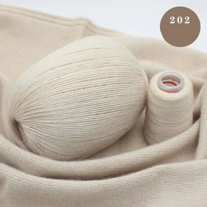 Fleece emperor 6 + 6 cashmere yarn woven hand knitted cashmere thread scarf thread hat significant other thread