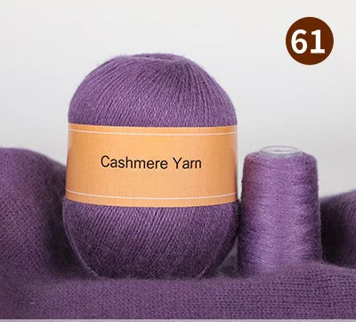 hand-woven thread 21s/3 medium and thick high-matching cashmere yarn, knitted wool ball