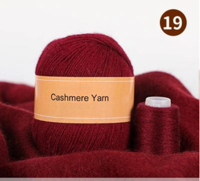 hand-woven thread 21s/3 medium and thick high-matching cashmere yarn, knitted wool ball
