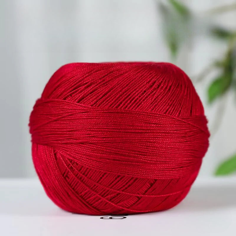 No. 7 lace cotton thread strong twist DIY hand crochet cotton thread knitted adult children's universal sweater