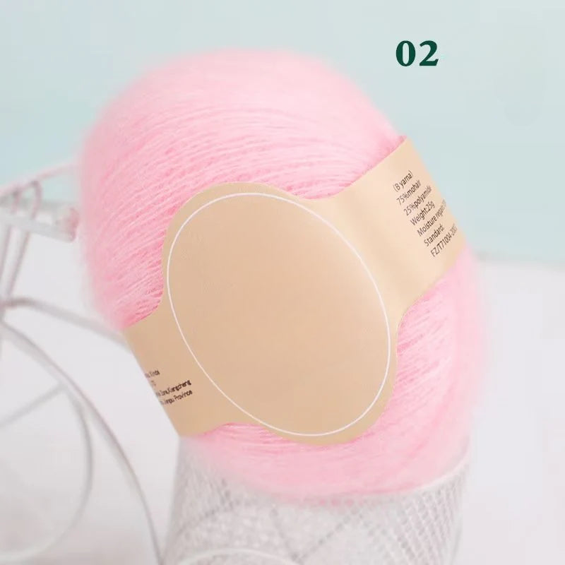 South African baby horse hair wool ball fine hand-woven DIY scarf shawl scarf sweater thread