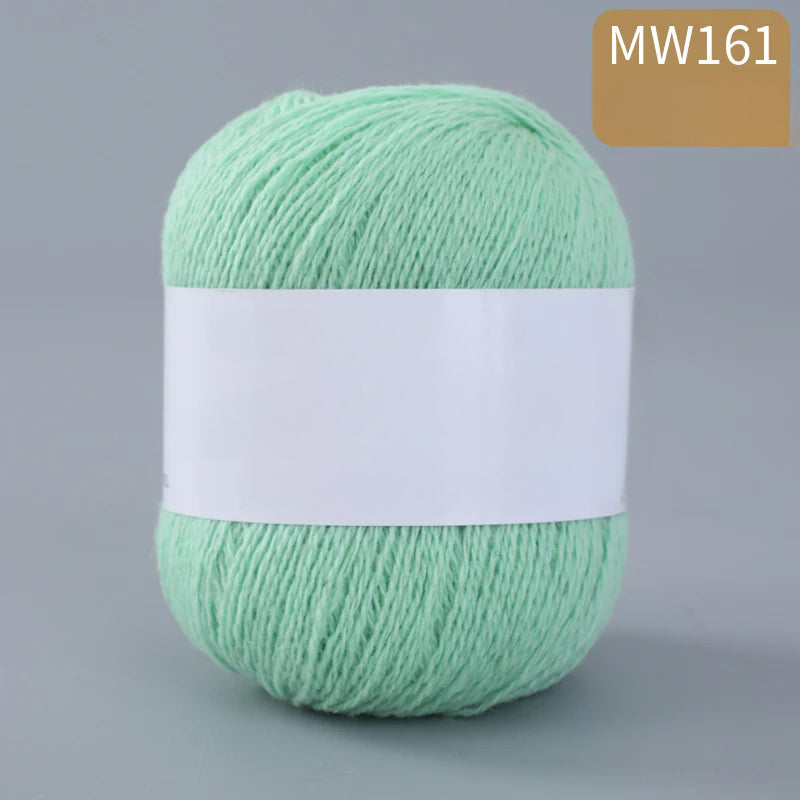 62 color 100% pure wool thread, Australian DIY14s/2 medium rough hand-knitted merino yarn