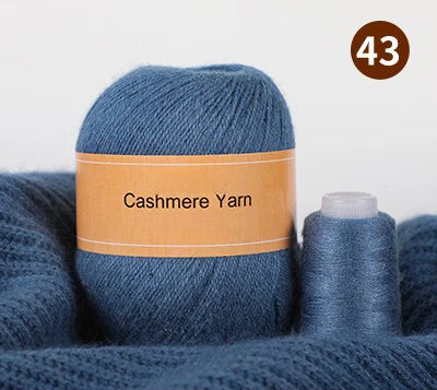 hand-woven thread 21s/3 medium and thick high-matching cashmere yarn, knitted wool ball