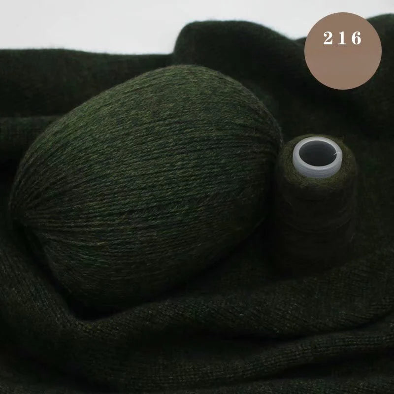 Fleece emperor 6 + 6 cashmere yarn woven hand knitted cashmere thread scarf thread hat significant other thread