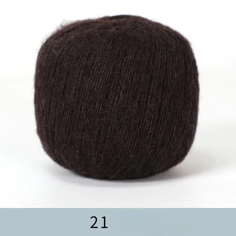 Whole wool lace wool thread fine wool cashmere hand-woven thread mohair soft fine wool thread