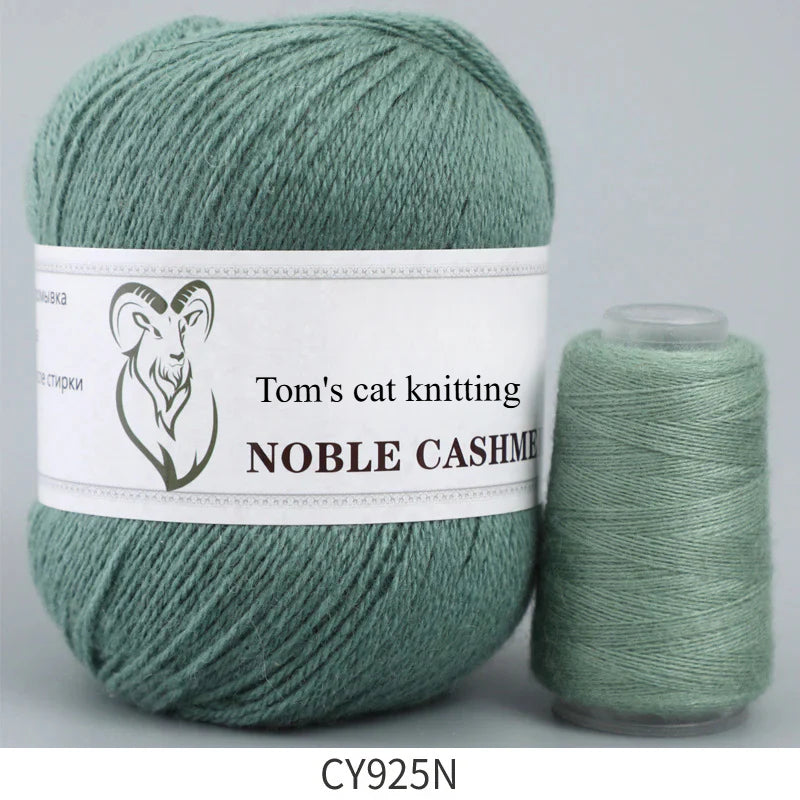 High-grade cashmere thread, medium and rough hand-knitted 16 three-strand wool, autumn and winter wool blended