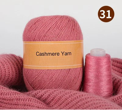 hand-woven thread 21s/3 medium and thick high-matching cashmere yarn, knitted wool ball
