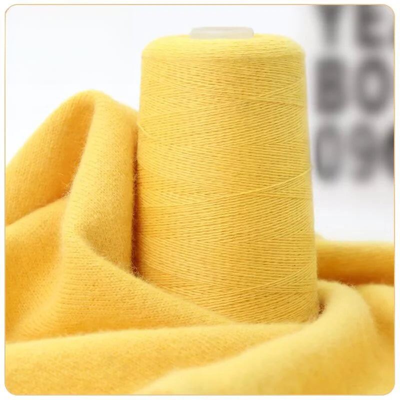 Two strands of cashmere thread, genuine cashmere thread 100 woven hand-woven scarf yarn, pure DIY wool