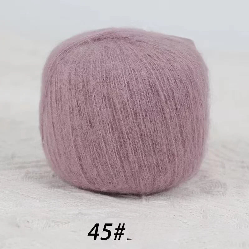 Whole wool lace wool thread fine wool cashmere hand-woven thread mohair soft fine wool thread