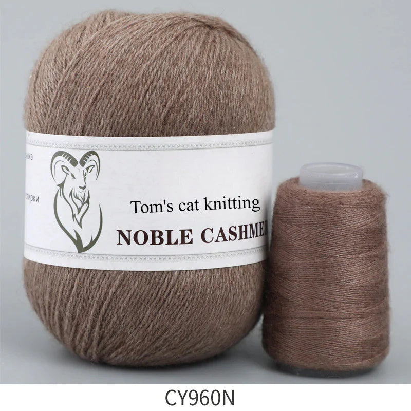 High-grade cashmere thread, medium and rough hand-knitted 16 three-strand wool, autumn and winter wool blended