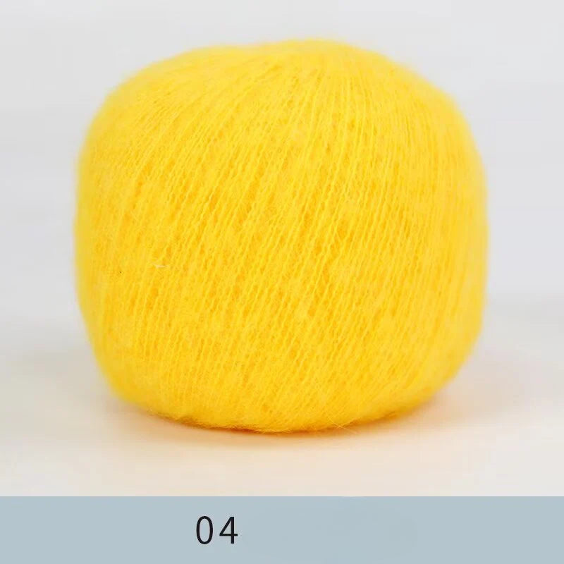 Whole wool lace wool thread fine wool cashmere hand-woven thread mohair soft fine wool thread