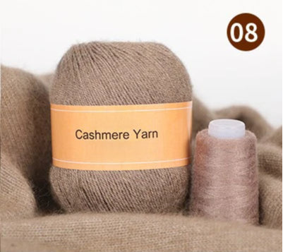 hand-woven thread 21s/3 medium and thick high-matching cashmere yarn, knitted wool ball