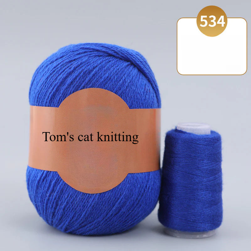Soft gold, cashmere yarn,sales of medium and rough hand-woven yarn wool