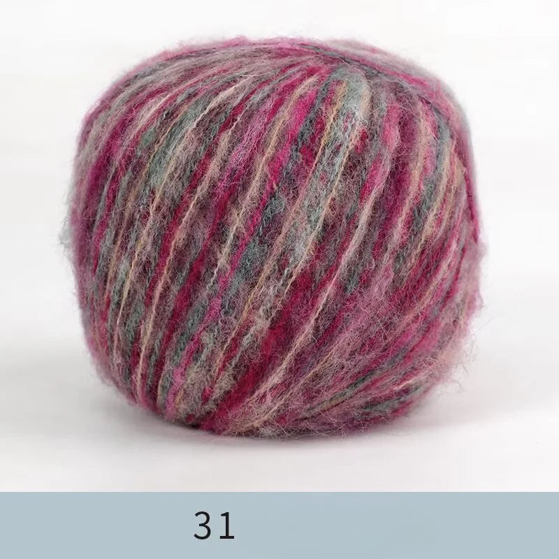 Whole wool lace wool thread fine wool cashmere hand-woven thread mohair soft fine wool thread