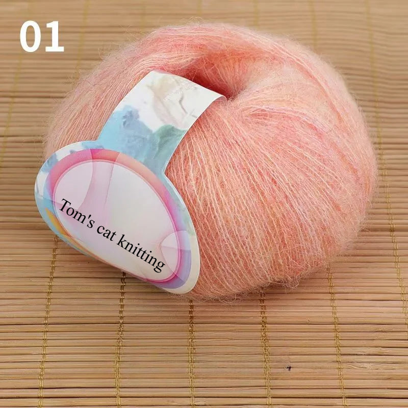 Sea wool ball thread fine thread baby children's sweater scarf shawl wiring crochet DIY knitting material package