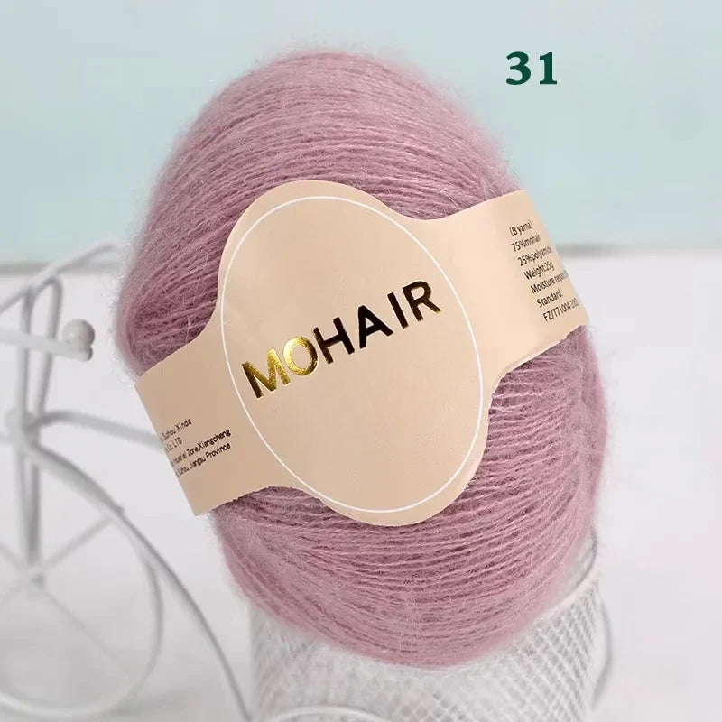South Africa Super Young Angola Thin Thread 25g High Content Wool Thread Handmade DIY Baby Doll Thread