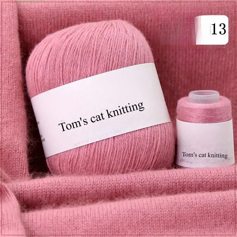 Cashmere thread hand-woven medium and thick wool ball DIY scarf hand-woven baby wool ball thread