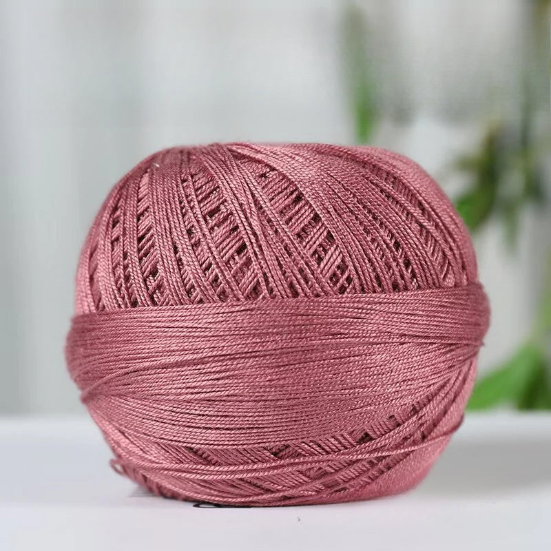No. 7 lace cotton thread strong twist DIY hand crochet cotton thread knitted adult children's universal sweater