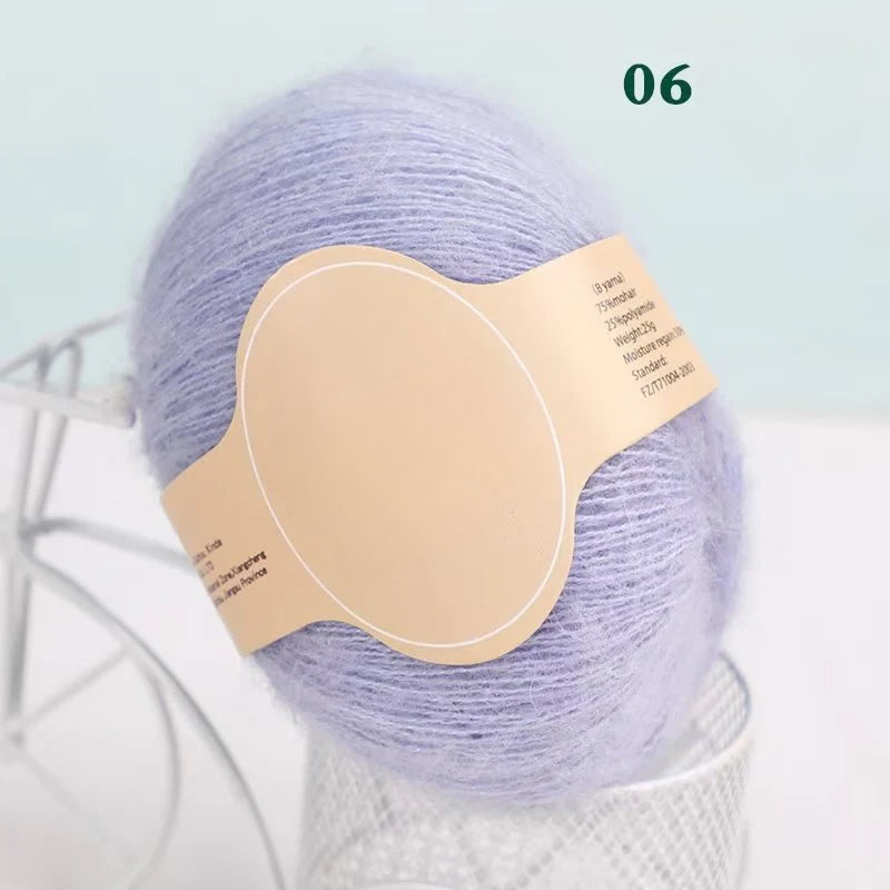 South African baby horse hair wool ball fine hand-woven DIY scarf shawl scarf sweater thread
