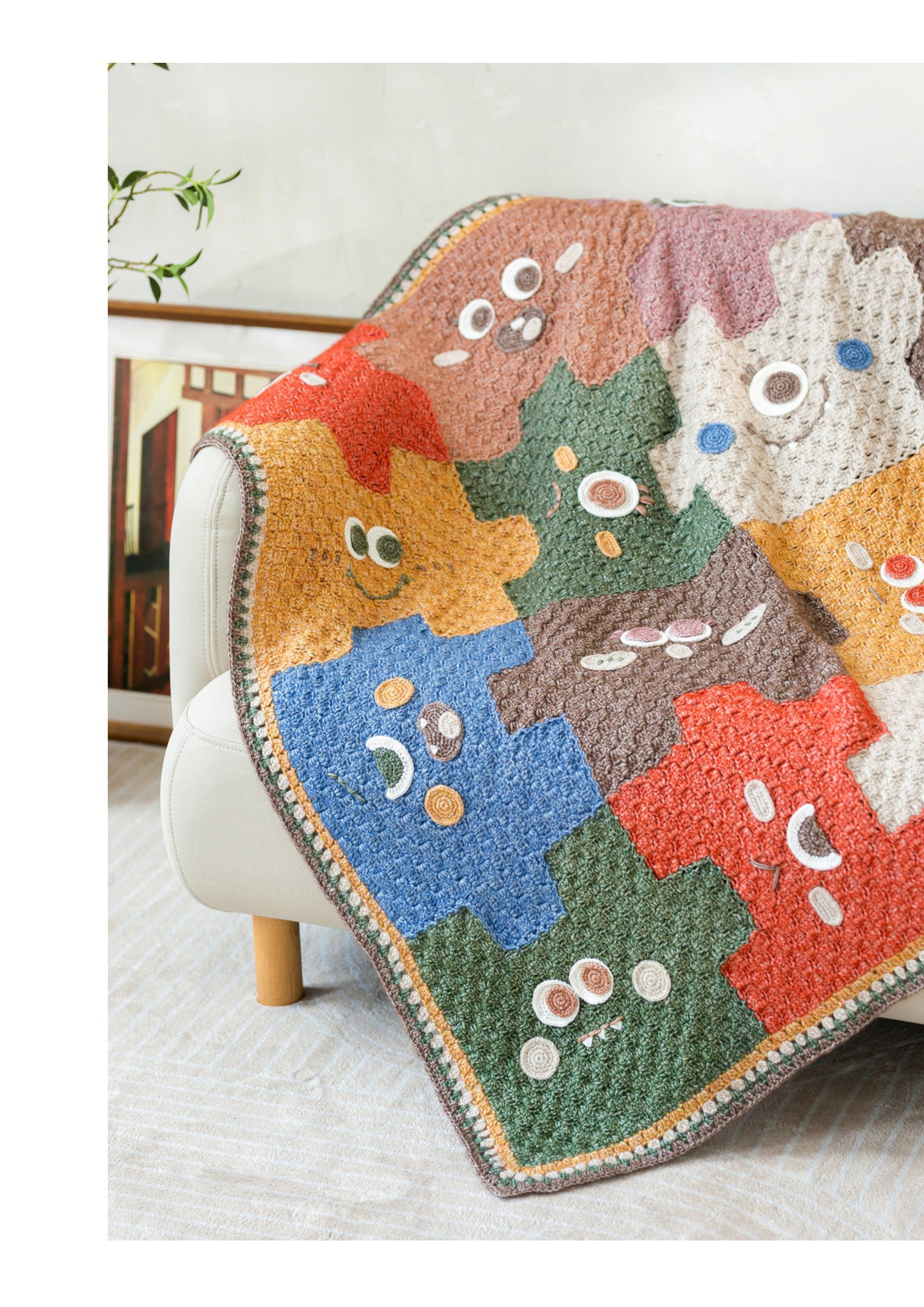 handmade   Blanket      Cotton thread   Special gift  baby blanket  knit blanket knit blanket pattern