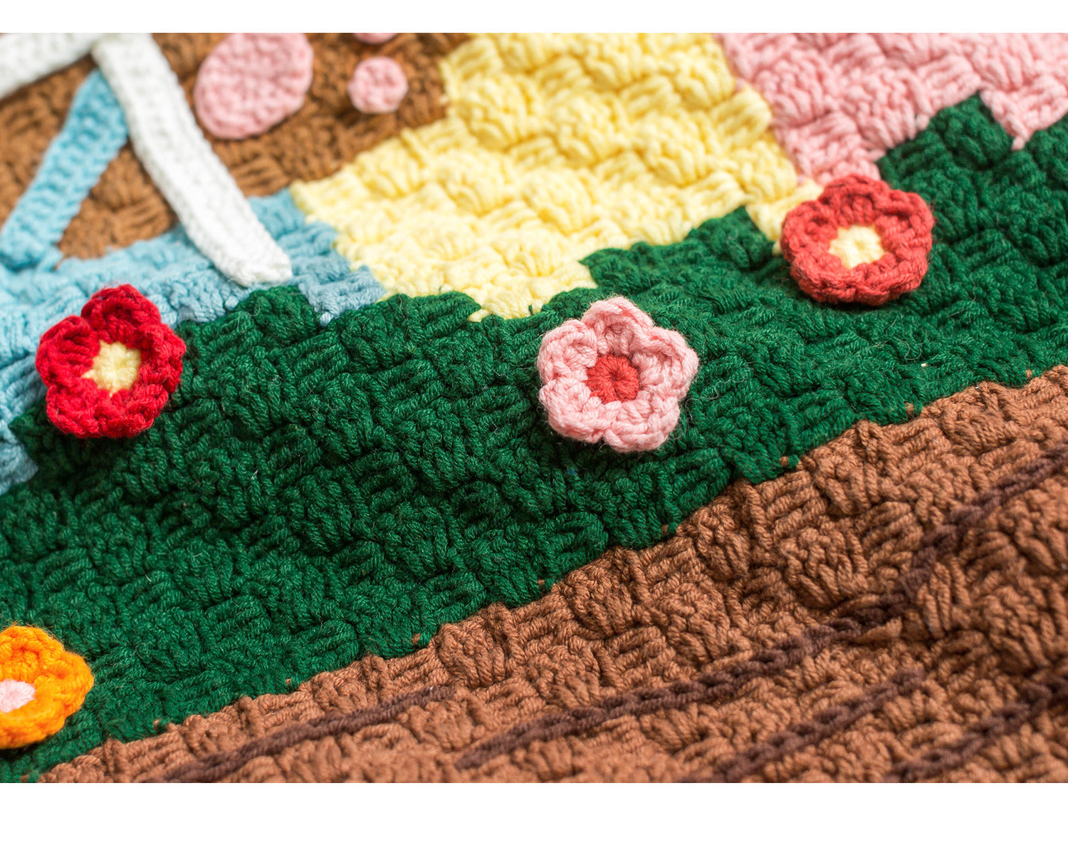 handmade   Blanket      Cotton thread   Special gift knit blanket knit blanket baby knit blanket kit