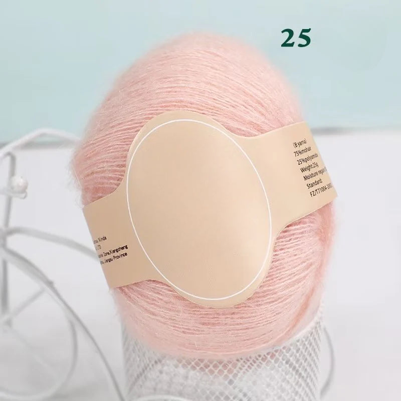 South African baby horse hair wool ball fine hand-woven DIY scarf shawl scarf sweater thread