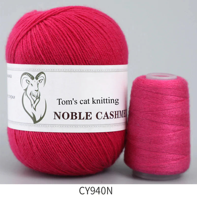 High-grade cashmere thread, medium and rough hand-knitted 16 three-strand wool, autumn and winter wool blended