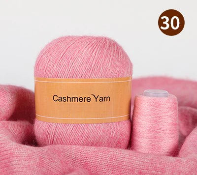 hand-woven thread 21s/3 medium and thick high-matching cashmere yarn, knitted wool ball