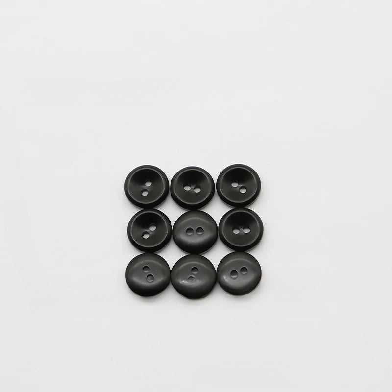 New versatile round two-eye color resin button luxury shirt mini button kindergarten sticky painting free punching