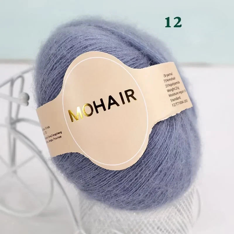 South Africa Super Young Angola Thin Thread 25g High Content Wool Thread Handmade DIY Baby Doll Thread