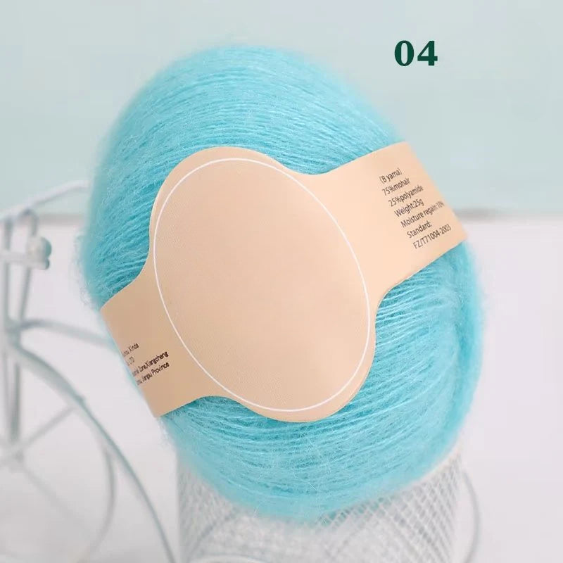 South African baby horse hair wool ball fine hand-woven DIY scarf shawl scarf sweater thread