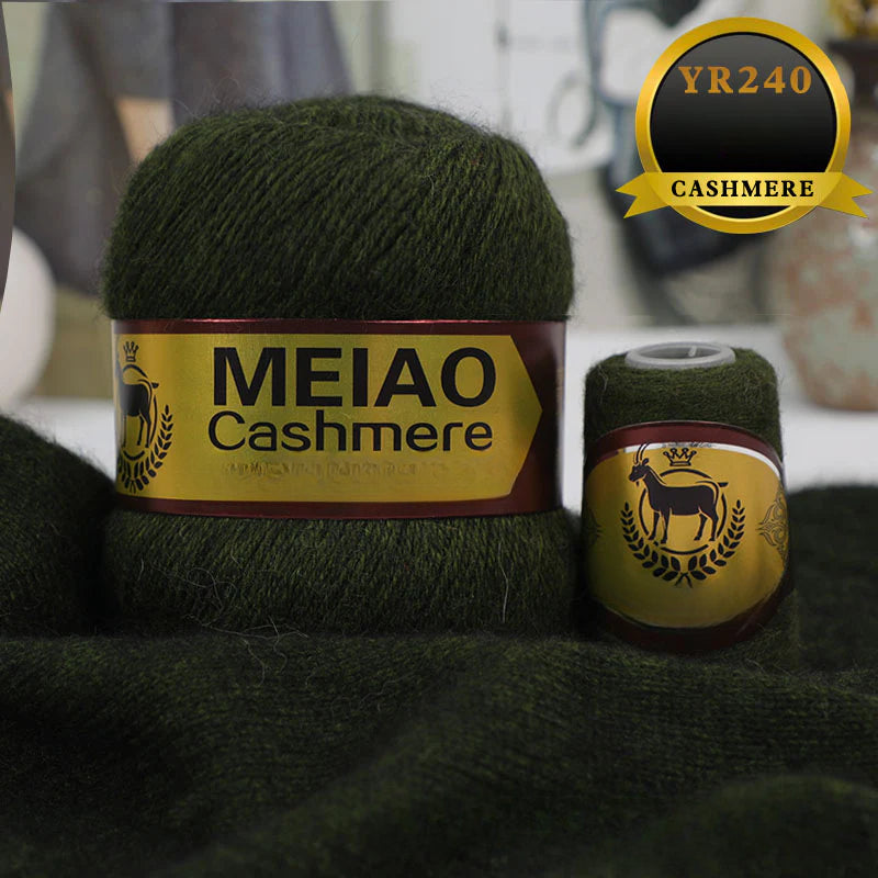 genuine high-end American and Australian platinum pure cashmere 6 + 6 boutique medium and rough hand-woven elastic sweater