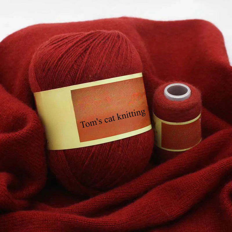 Fleece emperor 6 + 6 cashmere yarn woven hand knitted cashmere thread scarf thread hat significant other thread