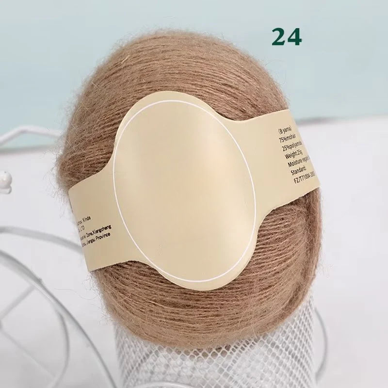 South African baby horse hair wool ball fine hand-woven DIY scarf shawl scarf sweater thread