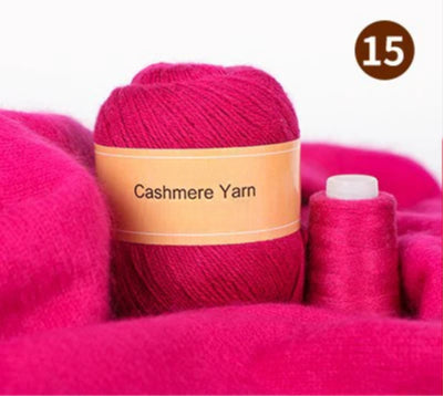 hand-woven thread 21s/3 medium and thick high-matching cashmere yarn, knitted wool ball