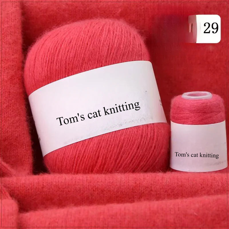Cashmere thread hand-woven medium and thick wool ball DIY scarf hand-woven baby wool ball thread