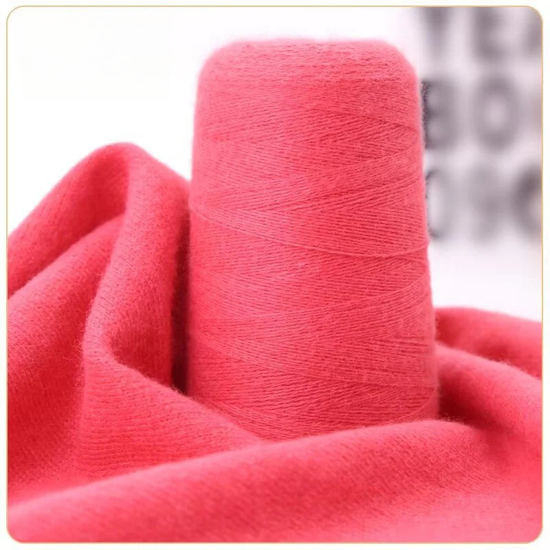 Two strands of cashmere thread, genuine cashmere thread 100 woven hand-woven scarf yarn, pure DIY wool